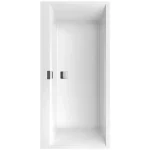 Expressz kézbesítés Villeroy & Boch Squaro Edge 12 1800 x 800 mm-es beépíthető egyenes kád Stone White - UBQ180SQE2DV-RW