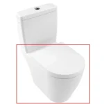 Expressz kézbesítés Villeroy & Boch Avento perem nélküli monoblokkos wc csésze Stone White CeramicPlus felülettel - 5644R0RW