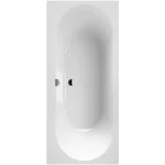 Különleges ajánlat Villeroy & Boch Oberon 2.0 1700 x 750 mm-es beépíthető egyenes kád Stone White - UBQ170OBR2DV-RW