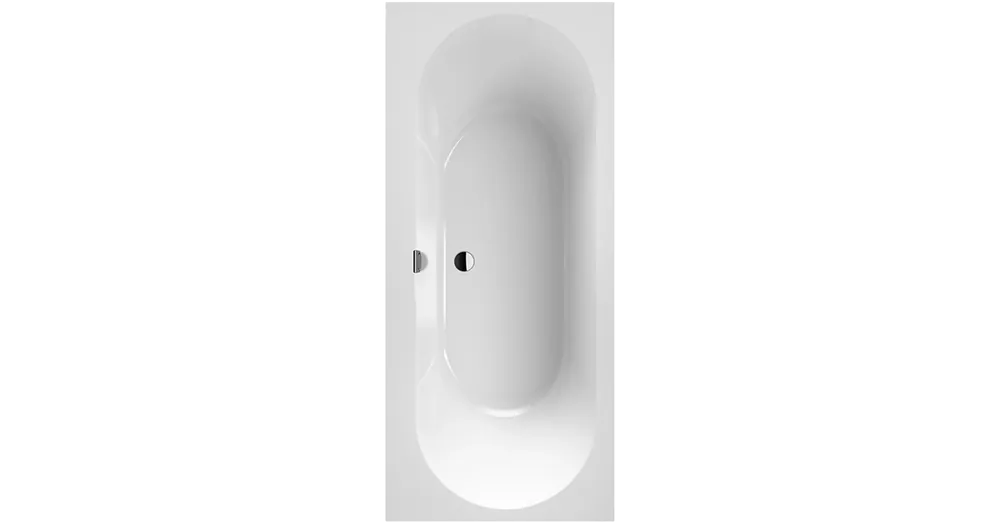 Különleges ajánlat Villeroy & Boch Oberon 2.0 1700 x 750 mm-es beépíthető egyenes kád Stone White - UBQ170OBR2DV-RW
