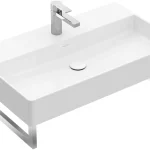Villeroy & Boch Memento 2.0 80 x 47 cm-es mosdó 1 csaplyukkal CeramicPlus felülettel túlfolyó nélkül - 4A2281R1 Biztonságos fizetés