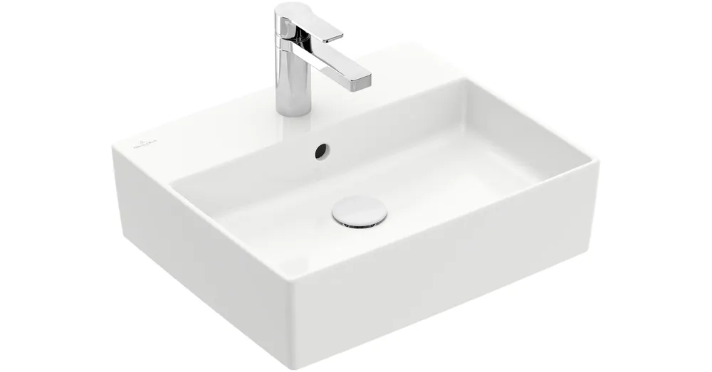 Ne maradj le Villeroy & Boch Memento 2.0 60 x 42 cm-es mosdó 1 csaplyukkal CeramicPlus felülettel túlfolyó nélkül - 4A226LR1