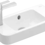 Villeroy & Boch O.Novo 50 x 25 cm-es kézmosó csaplyuk a bal oldalon - 4342L501 Alacsony ár