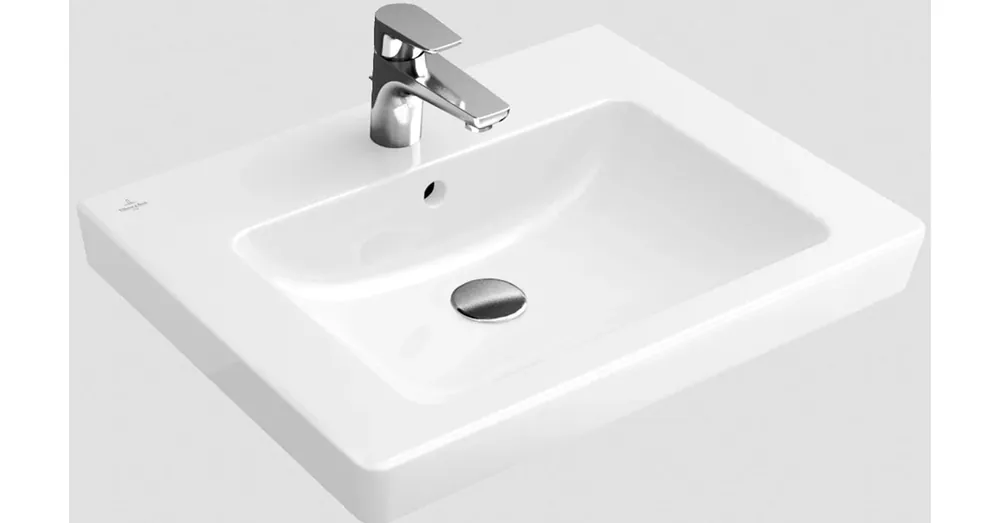 Gyors kiszállítás Villeroy & Boch Subway 2.0 65 x 47 cm-es mosdó 1 csaplyukkal CeramicPlus felülettel - 7113KGR1