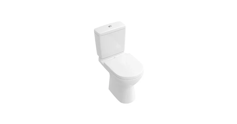 Nézd meg most Villeroy & Boch O.Novo mélyöblítésű hátsó kifolyású monoblokkos wc-csésze CeramicPlus felülettel - 566110R1