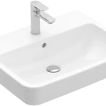 Kiárusítás Villeroy & Boch O.Novo 60 x 46 cm-es mosdó 1 csaplyukkal CeramicPlus felülettel túlfolyó nélkül - 4A416LR1