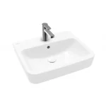 Kedvezményes ár Villeroy & Boch O.novo Mosdó Fehér Alpin AntiBac CeramicPlus felülettel 4A4155T2