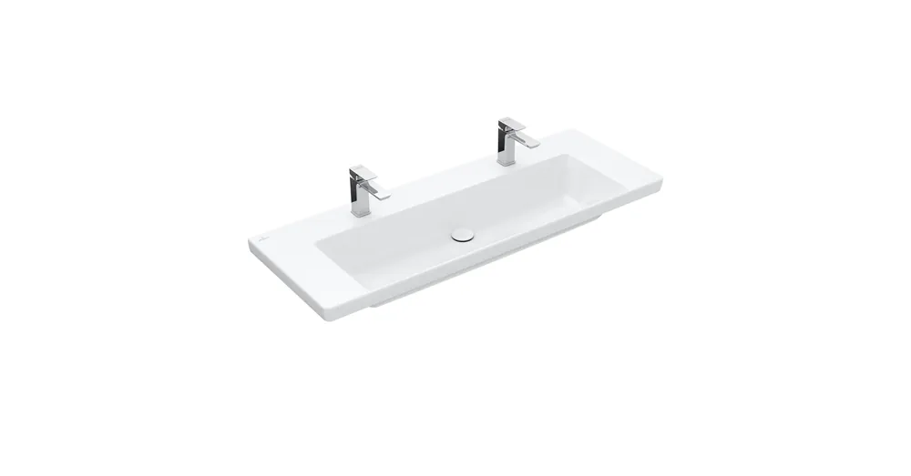 Szezonális akció Villeroy & Boch Subway 3.0 Beépíthető mosdó Stone White CeramicPlus felülettel 4A70D1RW