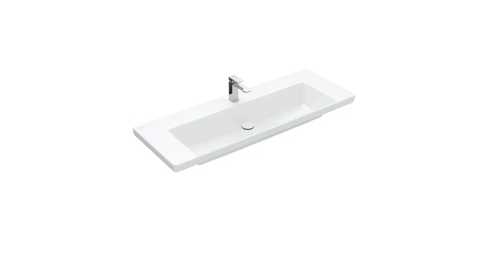 Csak ma Villeroy & Boch Subway 3.0 Beépíthető mosdó Fehér Alpin felülettel 4A70D201