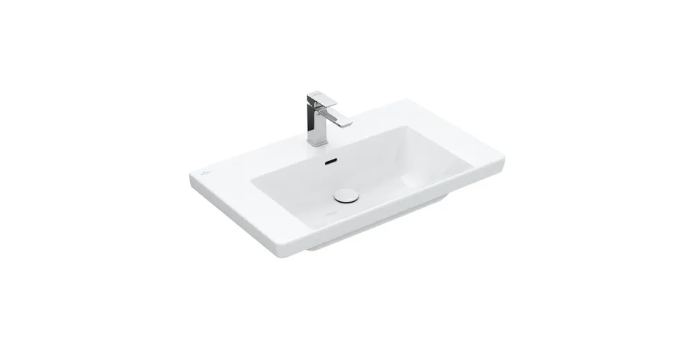 Villeroy & Boch Subway 3.0 Beépíthető mosdó Fehér Alpin felülettel 4A708101 Olcsóbb