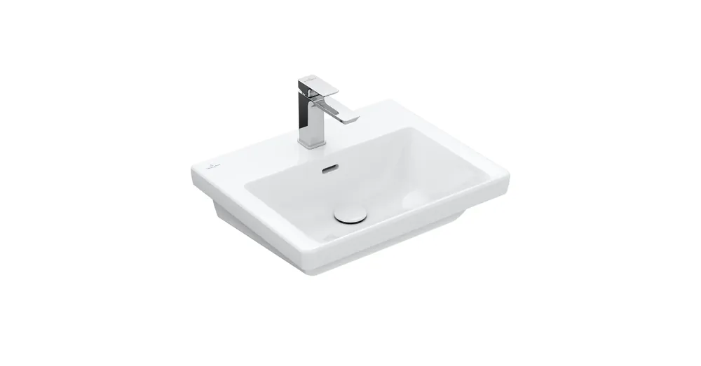 Kedvezményes ár Villeroy & Boch Subway 3.0 Mosdó Fehér Alpin CeramicPlus felülettel 4A70F4R1