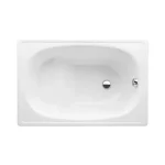 JIKA Riga Mini 105x70 cm egyenes acéllemez ülőkád H2340000000001 Különleges ajánlat