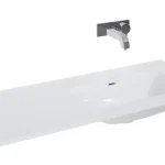 AREZZO design SKAPPA 120 cm-es mosdó (80+40) jobbos CSAPLYUK NÉLKÜL AR-146037 Korlátozott ajánlat