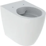 Csak ma Geberit iCon álló WC mélyöblítésu, falhoz illeszkedo, zárt formájú, Rimfree, Fehér 502.382.00.1