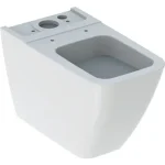 Geberit iCon Square álló WC falon kívüli öblítőtartályokhoz, monoblokkos, mélyöblítésű WC, falhoz illeszkedő, zárt forma, Fehér 200920000 Legjobb ár