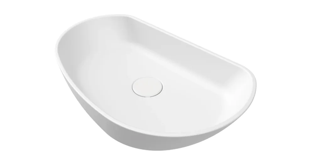 Biztonságos vásárlás AREZZO design HOWLAND öntöttmárvány mosdó AR-615