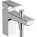 Vásárlói kedvenc Hansgrohe Vernis Shape Egykaros kád- és zuhanycsaptelep Monotrou, 2 féle átfolyási sebességgel króm 71464000