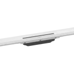 Vedd meg most Hansgrohe RainDrain Flex Zuhanylefolyó színkészlet 900, méretre vágható, fali illesztéshez matt fehér 56052700