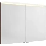 Végkiárusítás SAPHO LINEX tükrösszekrény LED világítással, 100x70x15cm, rusztikus fenyő (LX100-0016)