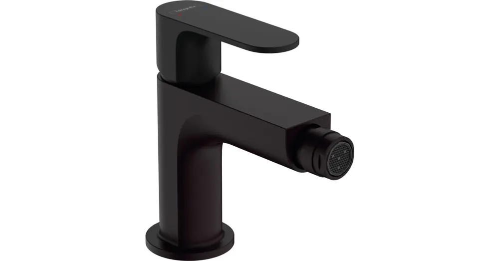 Hansgrohe Rebris S Egykaros bidécsaptelep fém automata lefolyógarnitúrával, matt fekete 72212670 Árengedmény