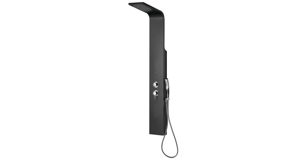 SAPHO JACOB zuhanypanel, 200x1500mm, fekete (WN683) Rendeld meg most