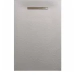 AREZZO design SOLIDSoft zuhanytálca 160x100 cm, BETON, egyenes lefolyóval AR-100160LINC Vedd meg most