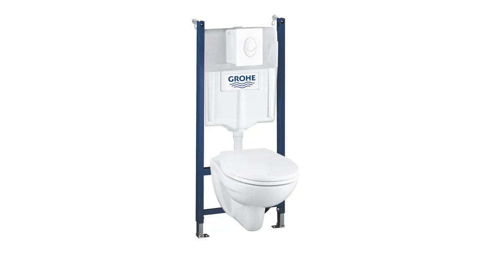 Azonnal elérhető Grohe Solido Compact 4-az-1-ben szett WC-kerámiával 39117000