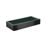 Prémium AREZZO design NORO szögletes polc, fekete AR-4513302