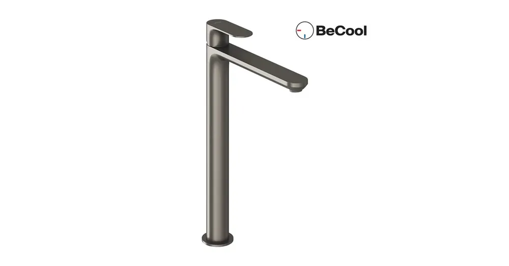 Biztonságos fizetés Ravak Eleganta EL 015.21GB Álló mosdócsaptelep BeCool 335 mm, leeresztő nélkül, Graphite Brushed X070422