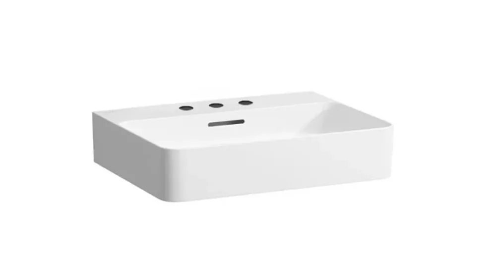 Szuper ajánlat LAUFEN VAL Mosdó, 3 csaplyukkal, Fehér LCC Active bevonattal H810282A001081