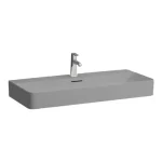 Újdonság LAUFEN VAL Mosdó, egy csaplyuk, középen, Graphite matt H8102877581041