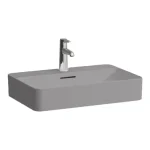 Vedd meg most LAUFEN VAL Mosdó tál, csaplyuk paddal, egy csaplyuk, középen, Graphite matt H8122857581041