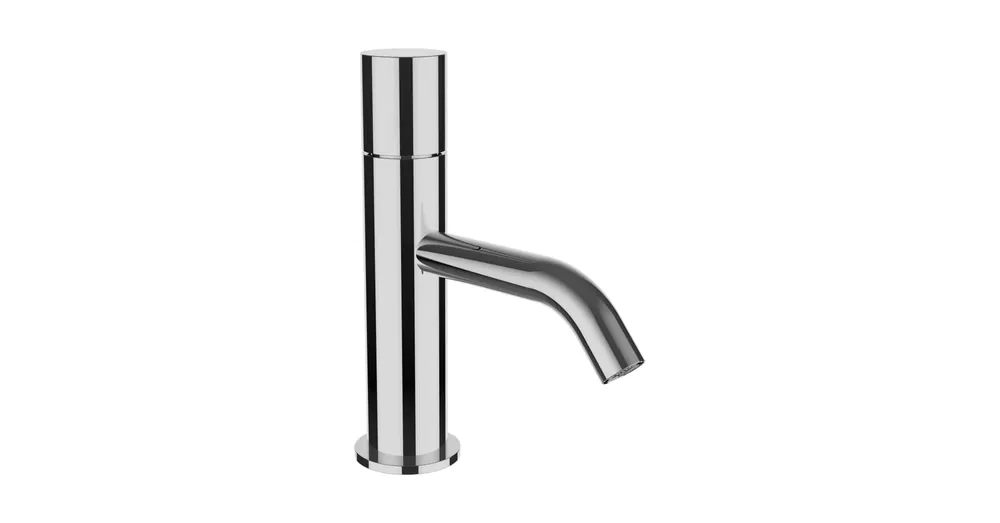 LAUFEN Kartell LAUFEN Egykaros mosdó csaptelep, rögzített 1 15mm-es kifolyócsővel, csak hidegvízhez, króm H3103380041101 Legjobb ár