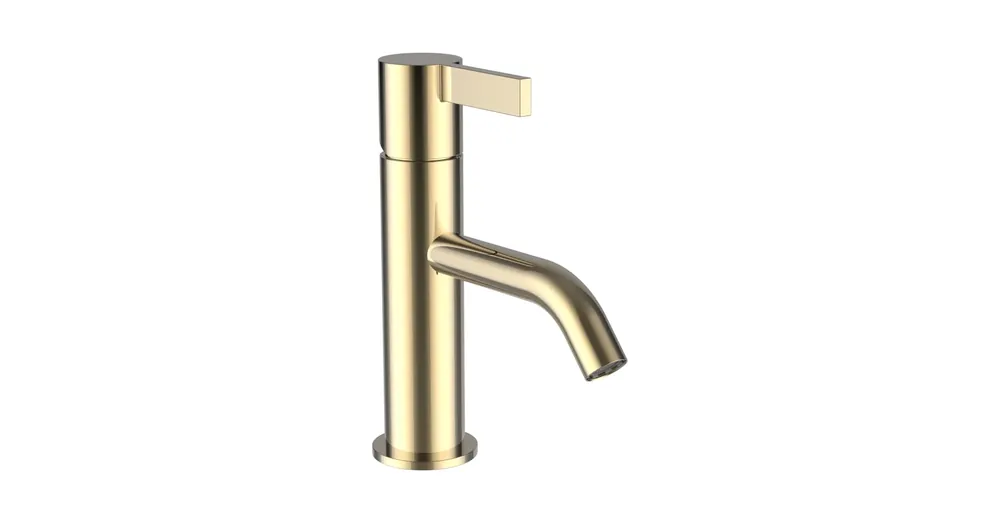 LAUFEN Kartell LAUFEN Egykaros mosdó csaptelep, rögzített 115 mm-es kifolyócsővel, átfolyás 5,3 l/perc, húzórudas lefolyószelep nélkül, PVD fényes arany H3113310011001 Utolsó esély