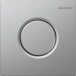 Vásárlói kedvenc Geberit 01 típusú pneumatikus vizelde vezérlés EasyClean bevonattal, matt króm 116.011.JQ.5
