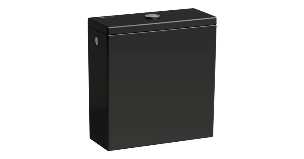 LAUFEN Kartell LAUFEN Öblítőtartály, vízcsatlakozás alul bal oldalon Fényes fekete H8293330209731 Árcsökkenés