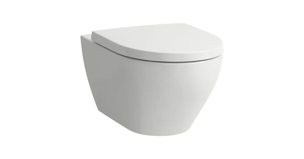 Vásárlói kedvenc LAUFEN MODERNA S Fali WC 'design', öblítőperem nélkül, mélyöblítéssel, halk öblítéssel Matt Fehér H8215417570001