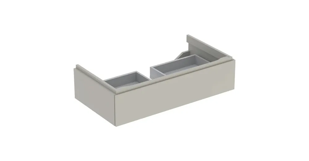 Geberit Xeno² alsó szekrény mosdóhoz 88x46,2 cm, egy fiókkal, matt greige 500.508.00.1 Korlátozott ajánlat