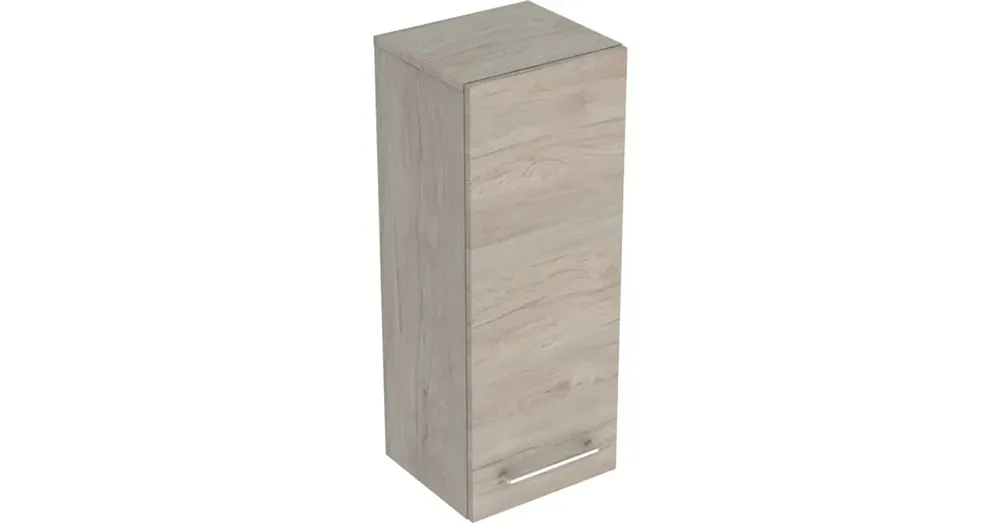 Geberit Selnova Square 1 ajtós középmagas szekrény 33x85 cm, világos hikoridió 501.279.00.1 Ajánlat
