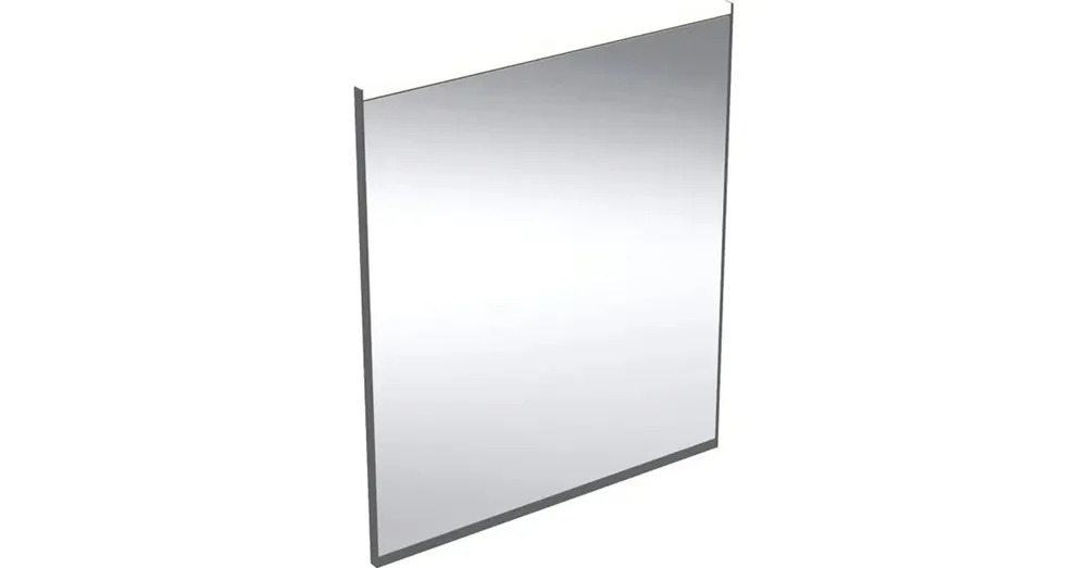 Expressz kézbesítés Geberit Option Plus Square tükör 60x70 cm, közvetlen és közvetett világítással, matt fekete 502.781.14.1