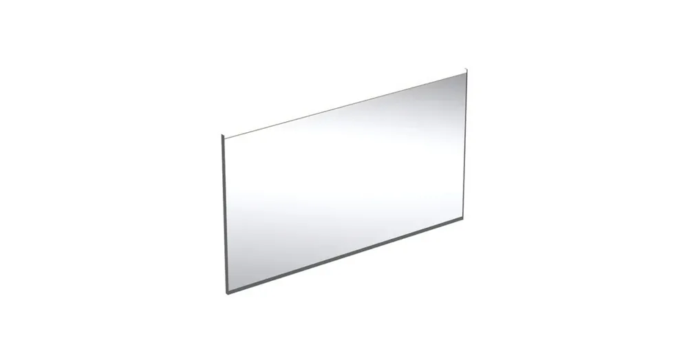 Biztonságos fizetés Geberit Option Plus Square tükör 120x70 cm, közvetlen és közvetett világítással, matt fekete 502.785.14.1