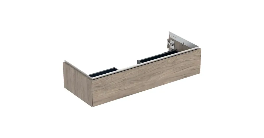 Újdonság Geberit One alsó szekrény mosdóhoz 1 fiókkal 118x47 cm, hikoridió 505.075.00.6
