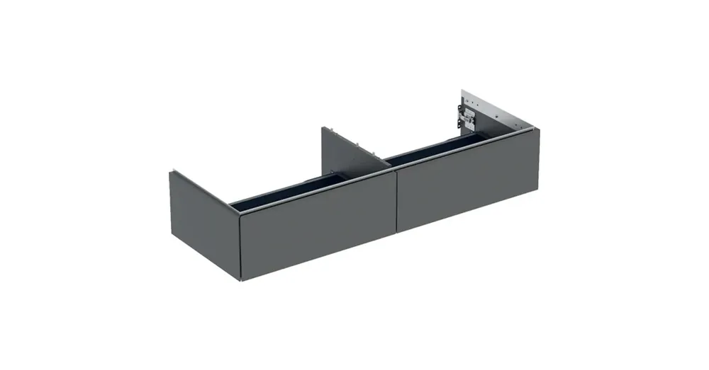Geberit One alsó szekrény mosdóhoz két fiókkal 133x47cm, matt láva 505.076.00.3 Gyors szállítás