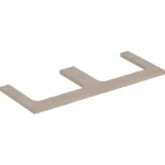 Szuper akció Geberit One mosdópult kivágással, két pultra ültethető mosdóhoz 120x47 cm, tölgy 505.345.00.5