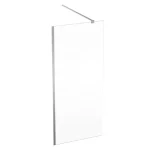 Geberit GEO Walk-In fix oldalfal 90x200 cm átlátszó üveg, Reflex bevonat, ezüst profillal 560.129.00.2 Kiárusítás