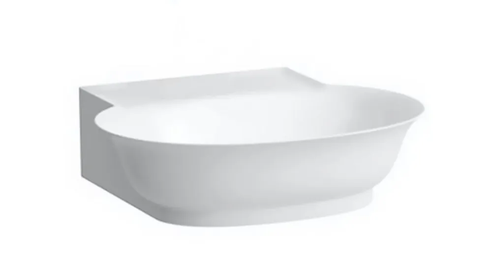 LAUFEN THE NEW CLASSIC Kézmosó, alsó felülete csiszolt csaplyuk nélkül, túlfolyónyílás nélkül, túlfolyócsatorna nyílása nélkül a lefolyószelepben, Fehér LCC bevonattal H8168524001421 Különleges ajánlat