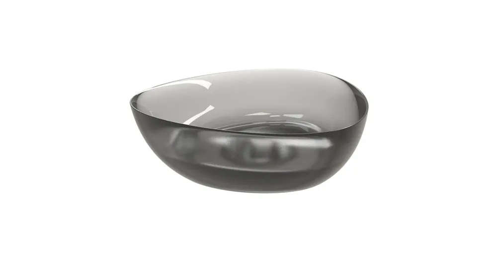 Biztonságos vásárlás Riho Oviedo Frosted Smoke, pultra ültehető, anyaga Solid Surface, 41x41cm, Füst W021001F01