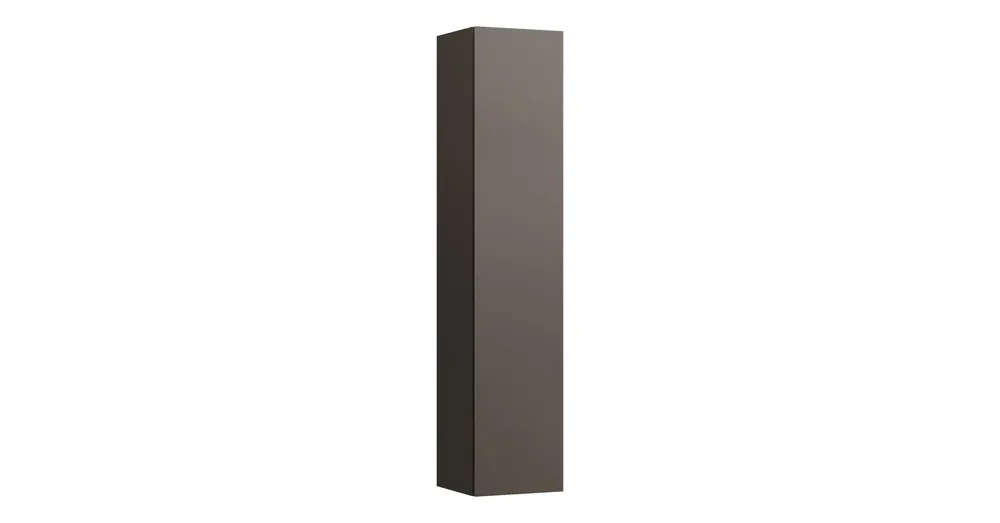 Különleges ajánlat LAUFEN ILBAGNOALESSI Magas szekrény, 165 cm, 1 ajtóval, ajtózsanér jobb oldalon, Sötét Barna H4304620974291