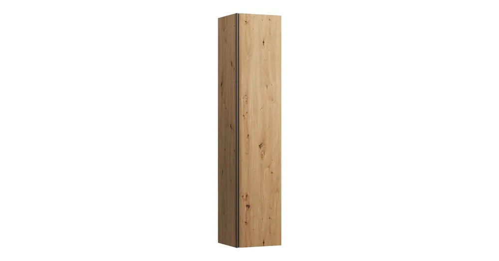 LAUFEN MEDA Magas szekrény, 165 cm, 1 ajtóval, ajtózsanér jobb oldalon, Vad Tölgy H4216520112671 Ne maradj le