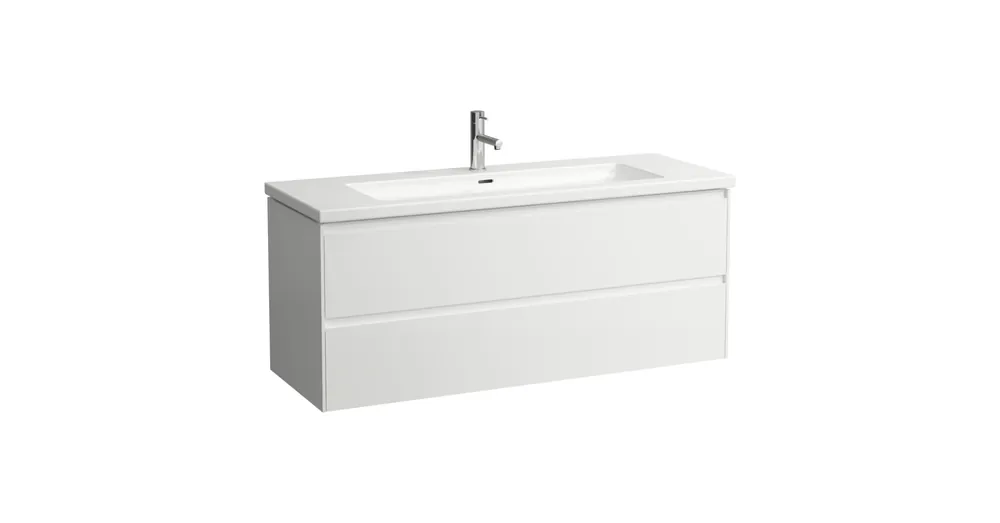 LAUFEN LANI Alsószekrény, 2 fiókkal, H816435 mosdóhoz, Fényes Fehér H4041921122611 Nézd meg most
